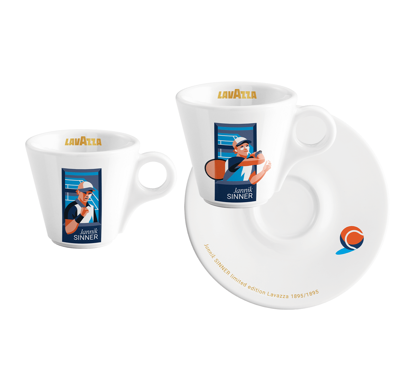 Set Espresso Jannik Sinner Golden Edition