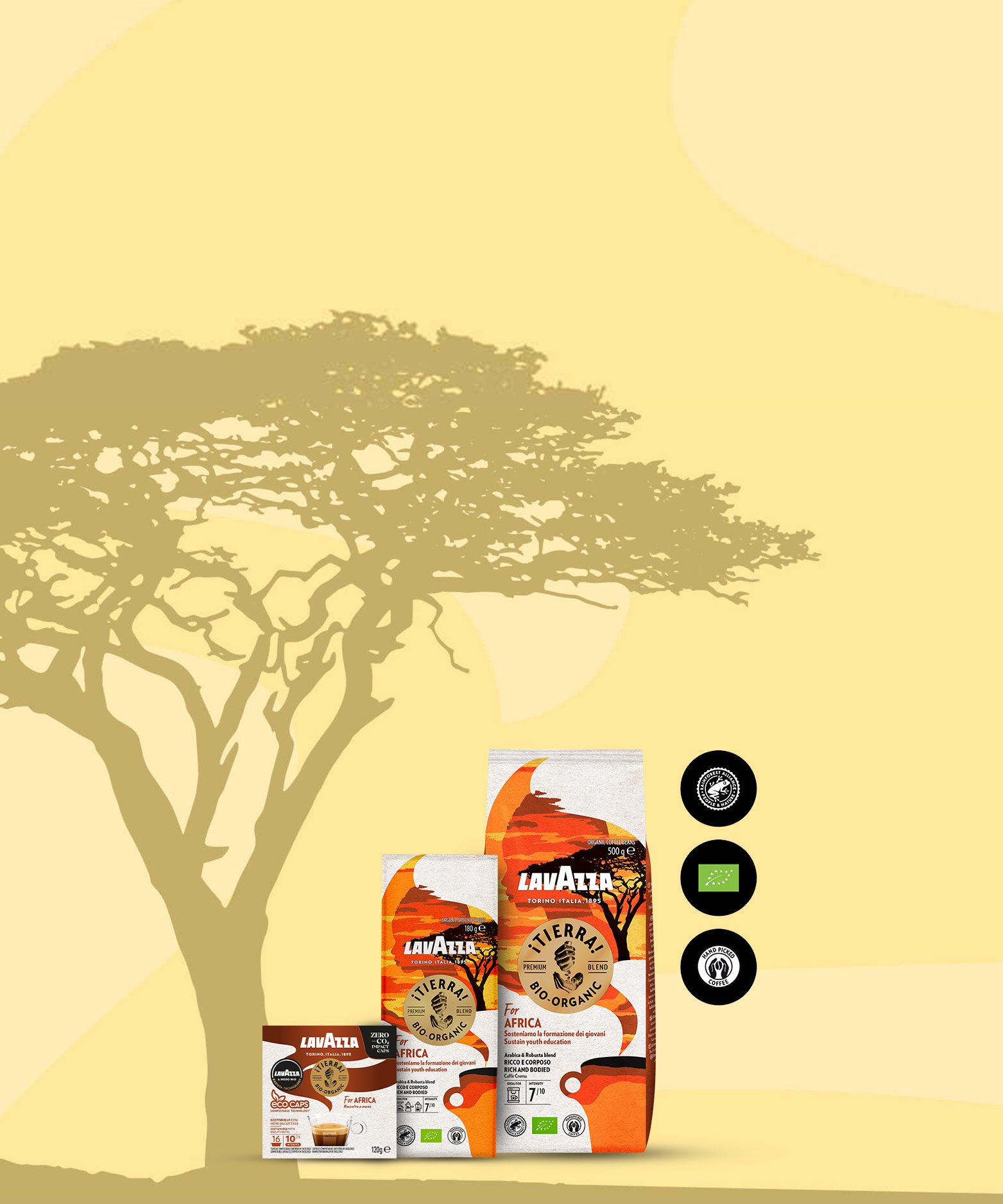Lavazza ¡Tierra! Bio-Organic For Africa