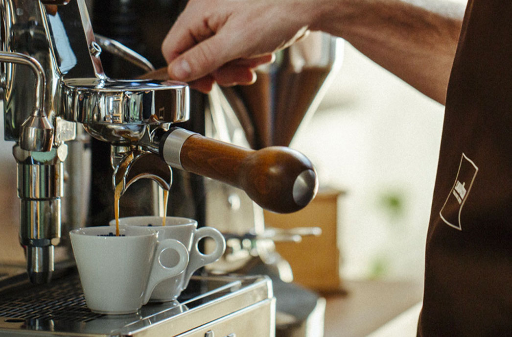 preparazione dell’espresso